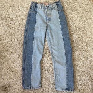 Revice Denim two tone jeans